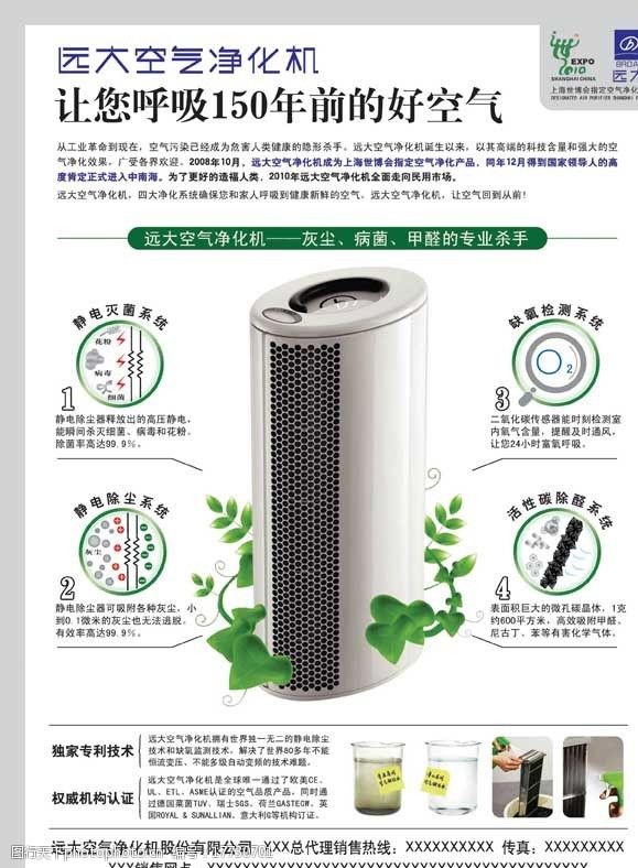 远大空气净化机图片素材